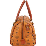 MCM Monogram Visetos Boston Handbag