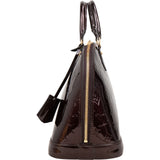 Louis Vuitton Monogram Vernis Amarante Alma PM Handbag