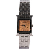 Hermès Silver Tone Heure H HH1.210 Women Watch