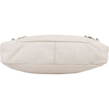 Balenciaga White Leather Small City Handbag