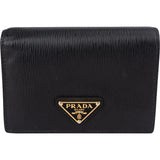 Prada Saffiano Leather Compact Wallet