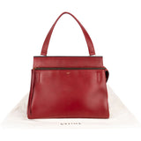 Céline Red Leather Large Edge Handbag