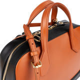 Louis Vuitton Bicolor Rouille Leather Dora Handbag