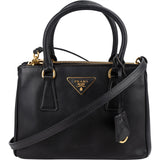 Prada Saffiano Leather Small Galleria Handbag