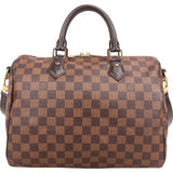 Louis Vuitton Monogram Damier Ebene Speedy 30 Bandoulière Shoulder Bag