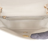 Chanel Quilted Lambskin Rectangular Mini Single Flap Crossbody Bag