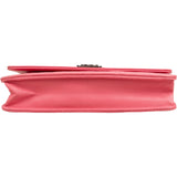 Chanel Quilted Lambskin Boy Wallet On Chain Crossbody Bag