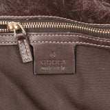 Gucci Monogram GG Canvas Indy Tassel Drawstring Hobo Shoulder Bag