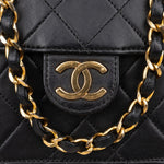 [🔄️B14 / F12] Chanel Quilted Lambskin Medium Single Flap Crossbody Bag - vintageandkickz