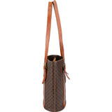 Celine Macadam Monogram Canvas Bucket Shoulder Bag