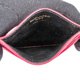 Yves Saint Laurent Pink Grain de Poudre Card Holder