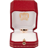 Cartier Au 750 Roségold LOVE Wedding Band Ring (#55)