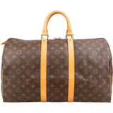Louis Vuitton Monogram Canvas Keepall 45 Travel Bag