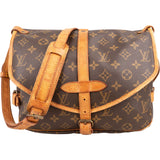 Louis Vuitton Monogram Canvas Saumur 30 Crossbody Bag