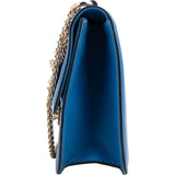 Valentino Garavani Calfskin Leather Rockstud Glam Lock Crossbody Bag
