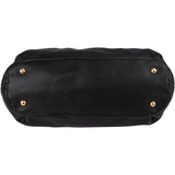 Miu Miu Black leather Vitello Lux Daino Handbag