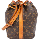 Louis Vuitton Monogram Canvas Sac Noé Petit Shoulder Bag