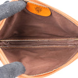 Gucci Vintage Orange Leather Small Pouch