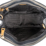 Prada Black Saffiano Leather Galleria Handbag