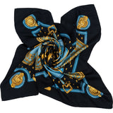 Hermès Selles à Housse Silk 90 Scarf Tuch