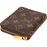 Louis Vuitton Monogram Canvas Zippy Coin Purse Wallet