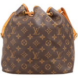 Louis Vuitton Monogram Canvas Sac Noé Petit Shoulder Bag