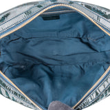 Gucci Monogram Patent Leather Horsebit Boston Handbag