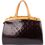 Louis Vuitton Monogram Vernis Brea MM Handbag