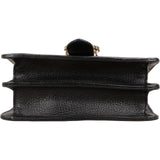 Gucci Pebbled Leather Interlocking GG Small Crossbody Bag