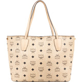 MCM Monogram Visetos Mini Shopper Handbag
