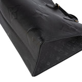 Louis Vuitton Noir Monogram Empreinte Leather OnTheGo MM Shoulder Bag