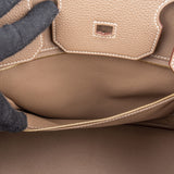 Hermès Taupe Togo Leather Birkin 35 Handbag (2023)