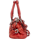 Chloé Red Leather Paddington Handbag