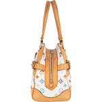 Louis Vuitton Monogram Canvas Murakami Multicolor Claudia Shoulder Bag - vintageandkickz