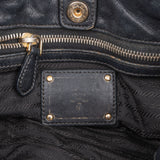 Prada Black Nylon Logo Handbag - vintageandkickz