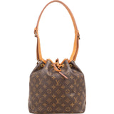 Louis Vuitton Monogram Canvas Sac Noé Petit Shoulder Bag