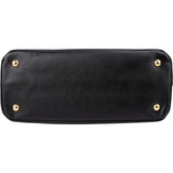 Prada Black Saffiano Leather Galleria Handbag