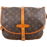 Louis Vuitton Monogram Canvas Saumur 30 Crossbody Bag