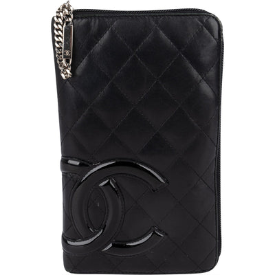 Chanel Quilted Lambskin Cambon Wallet