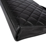 Chanel Quilted Caviar Leather 24K Top Handle Briefcase Handbag