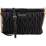 Miu Miu Matelassé Nappa Leather Crossbody Bag