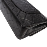 Chanel Quilted Lambskin Medium 24K Gold Double Flap Shoulder Bag