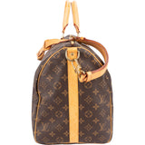 Louis Vuitton Monogram Canvas Keepall 50 Bandoulière Travel Bag