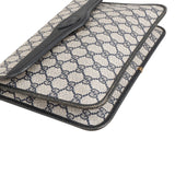 Gucci Monogram Vintage GG Plus Canvas Flap Crossbody Bag