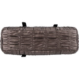 Prada Matelassé Nappa Leather Gaufre Coffer Satchel Shoulder Bag
