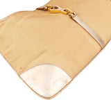 Gucci Golden Fabric Bamboo Jackie Shoulder Bag