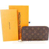Louis Vuitton Monogram Canvas Zippy Wallet