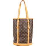 Louis Vuitton Monogram Canvas Bucket GM Shoulder Bag