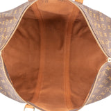 Louis Vuitton Monogram Canvas Keepall 55 Bandoulière Travel Bag