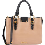 [🔄️B24 / F20] Miu Miu Multicolor Madras Leather Top Handle Crossbody Bag - vintageandkickz